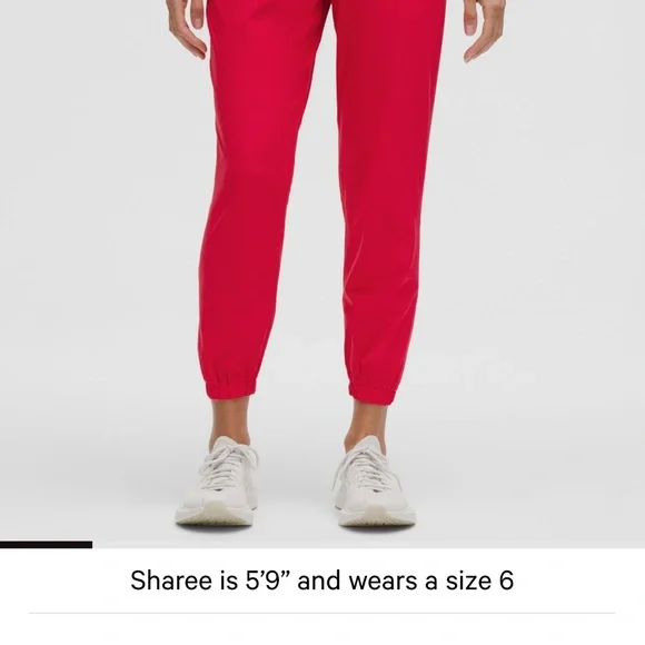 Two pair of Lululemon women’s Adapted State Perforated Joggers!!! - Picture 2 of 6